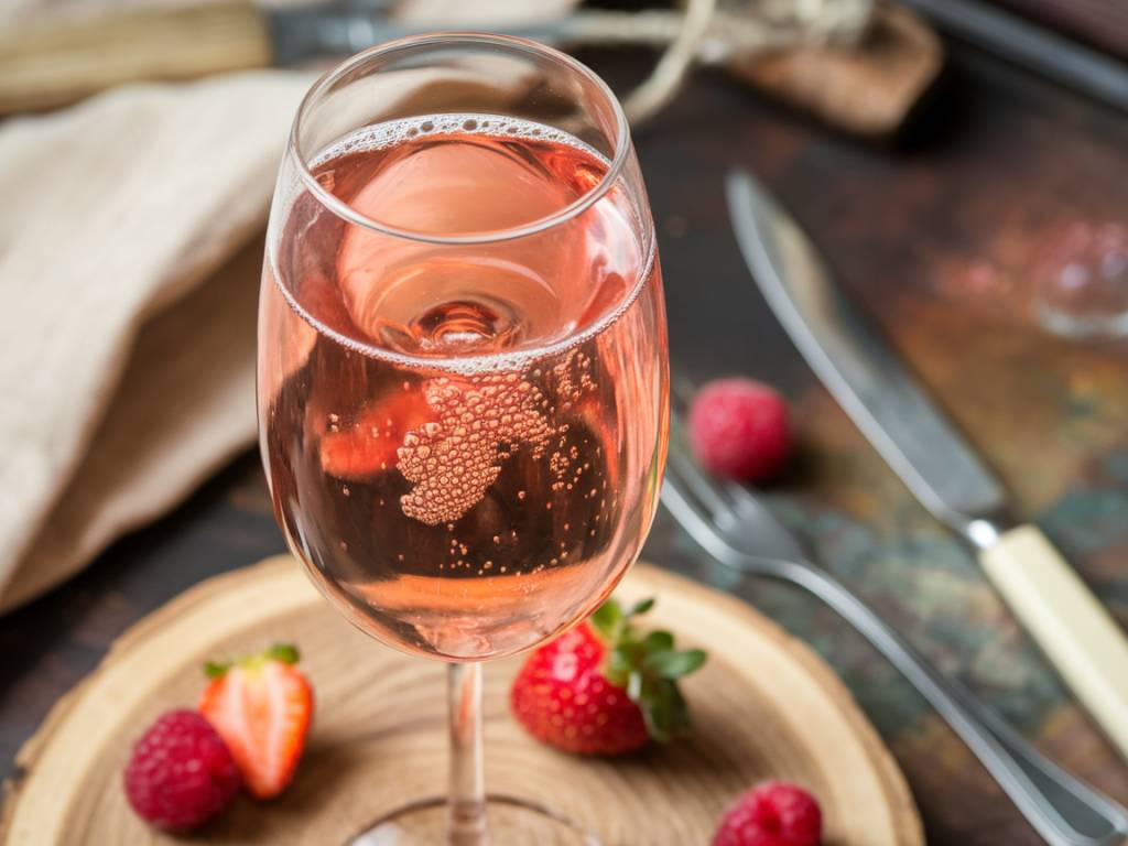 L'impact du vieillissement sur les arômes du champagne rosé