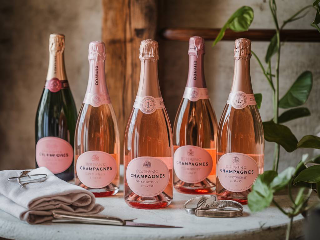 « Les champagnes rosés bio : une tendance durable et gourmande »