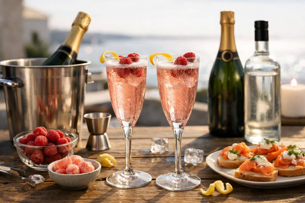 Cocktail champagne vodka : inspirations chic pour un apéritif à la française